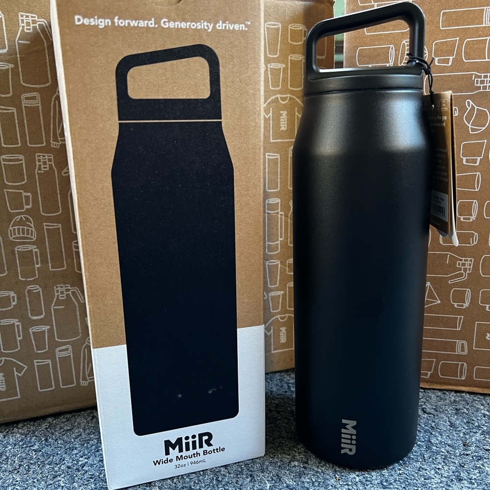 MiiR Wide Mouth 32oz - Black 💧